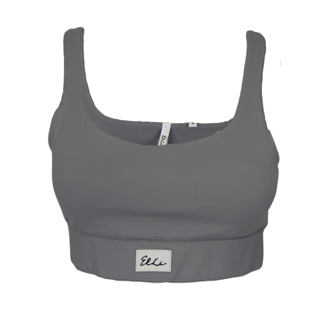 Elli Hoop Sport Top grau