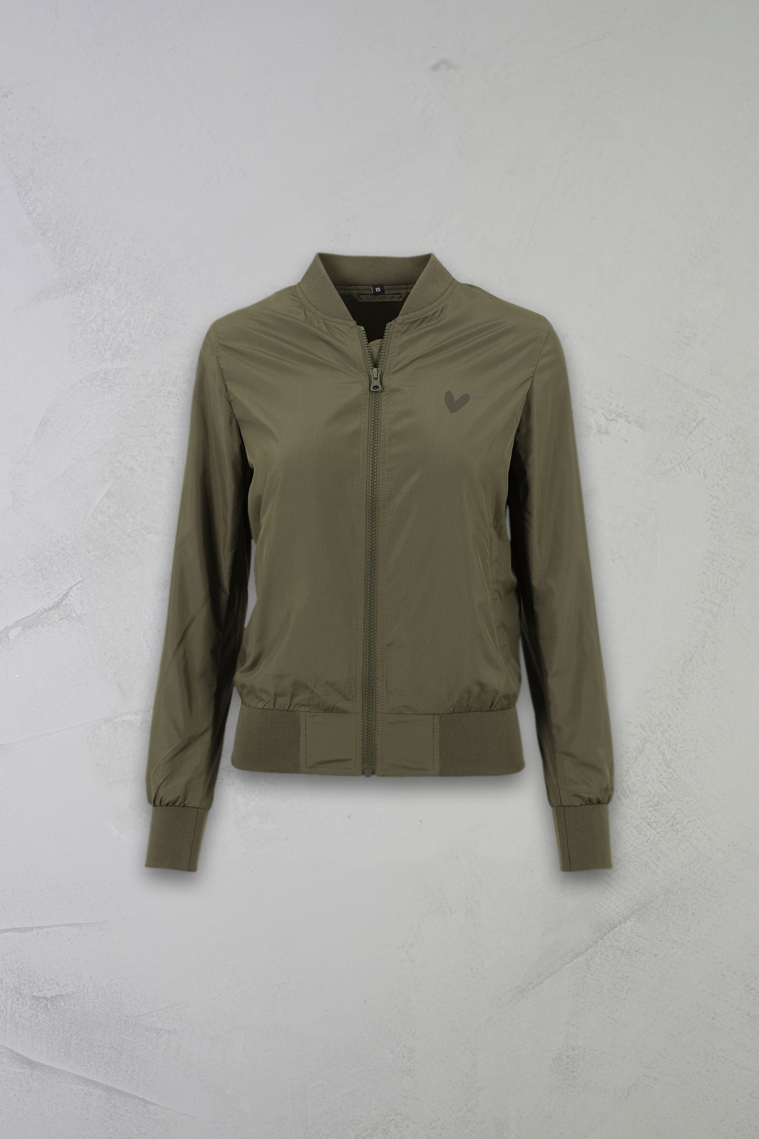 elli hoop jacke bomberjacke grün