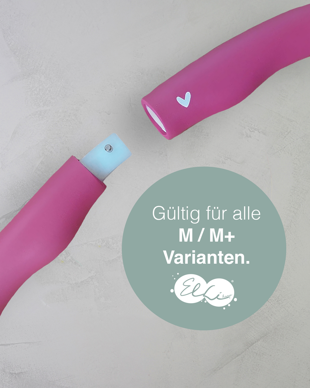 Elli Hoop Hula Hoop pink Stecksystem