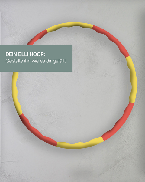 elli hoop reifen leicht selbst gestalten bunt