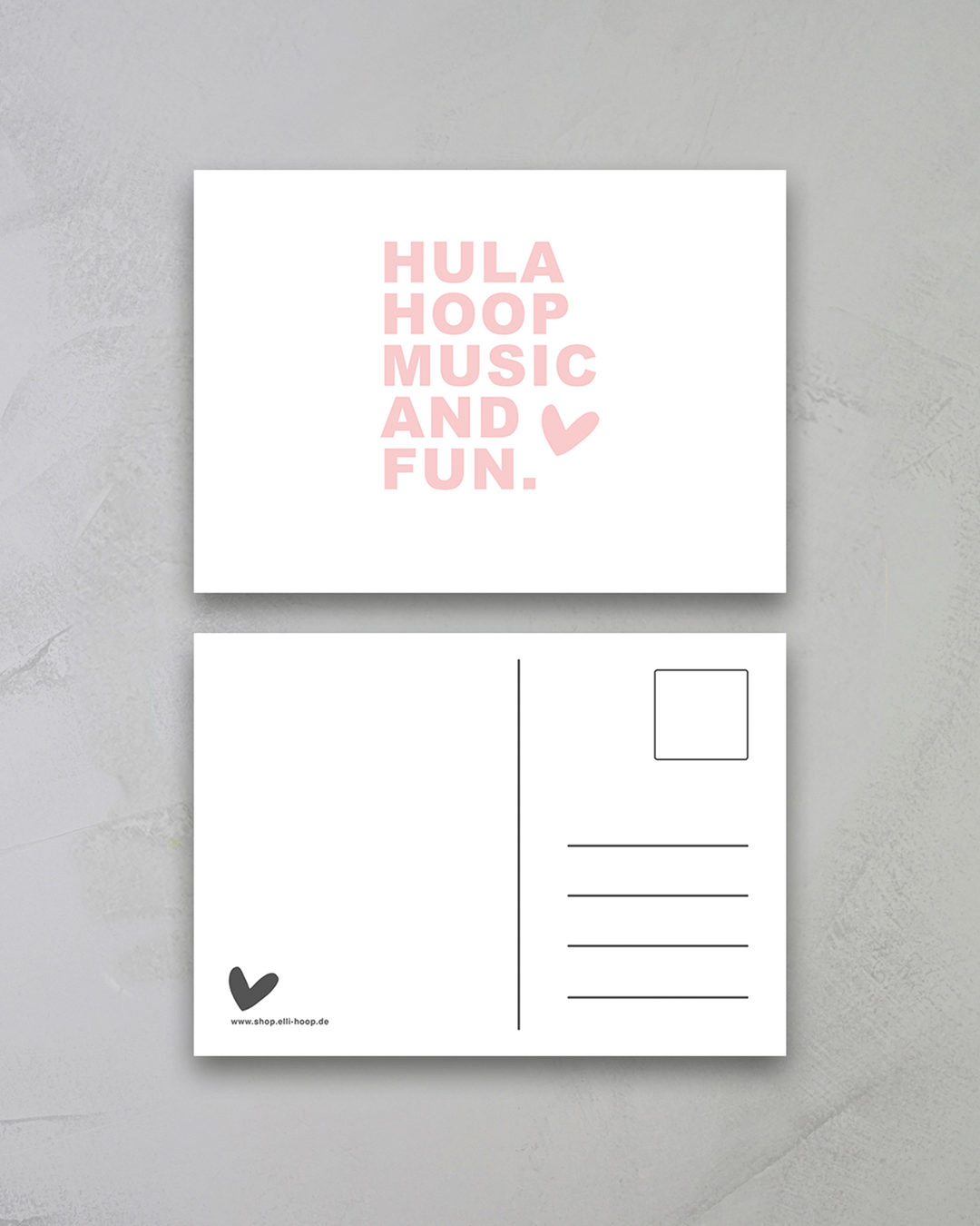 elli hoop postkarte geschenk 
