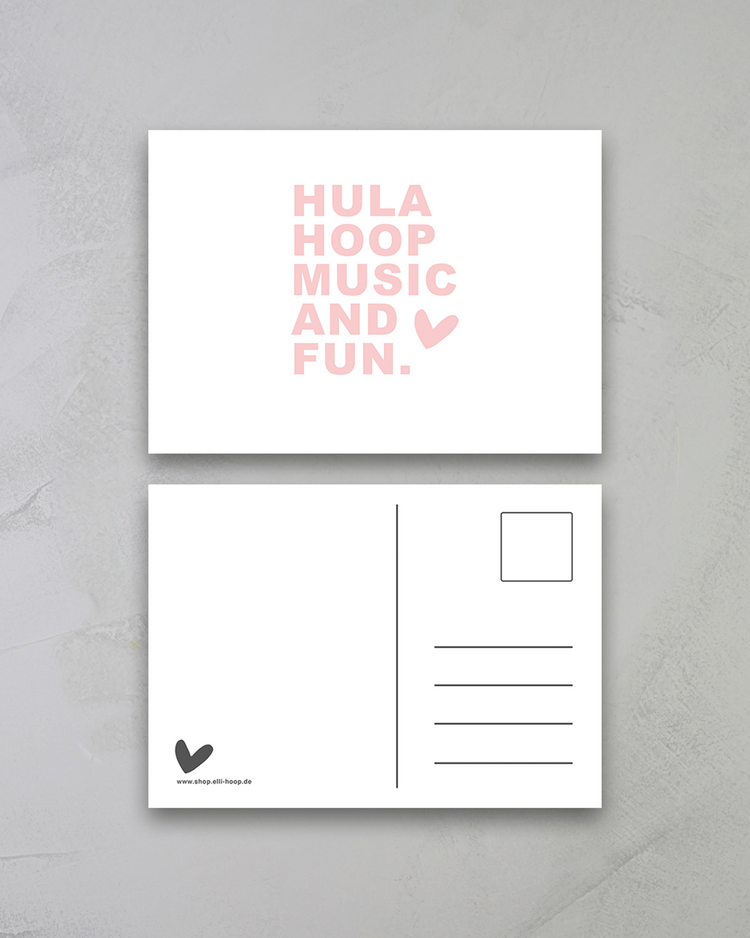 elli hoop postkarte geschenk 